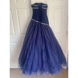 Blue Alyce Design Size 2 Ball gown dress